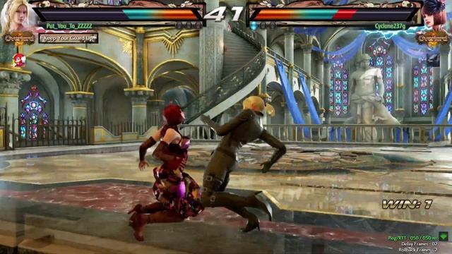 TEKKEN 7 Nina Williams Vs Anna Williams Ps5 4k смотреть онлайн