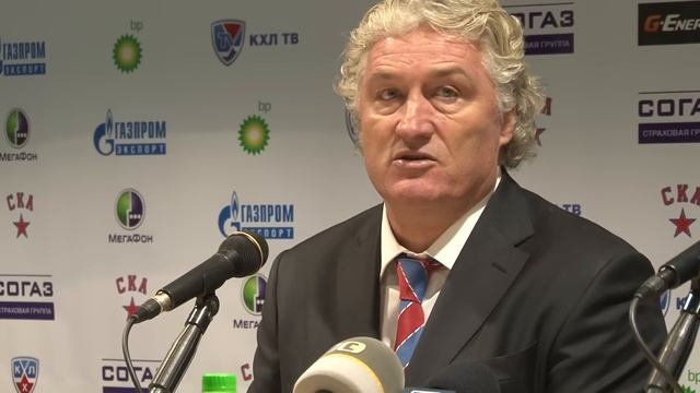 СКА-ТВ: Пресс-конференция после матча СКА - "Авангард" смотреть онлайн