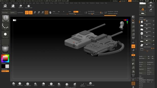 Why use ZBrush For Hard Surface смотреть онлайн