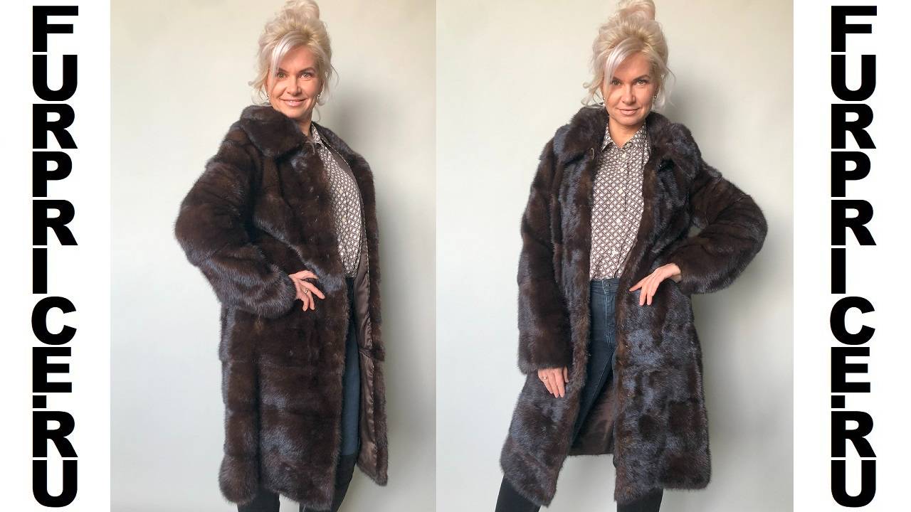 Шуба норка тм VLASTA поперечка за 19500 ₽ в отличном состоянии капюшон цв.махагон р.42-44 арт 12039 смотреть онлайн