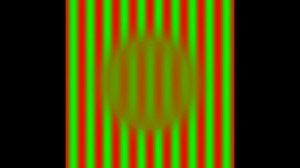 Пятна Габора для тренировки глаз. Пятно Габора пульсирующее цветное.