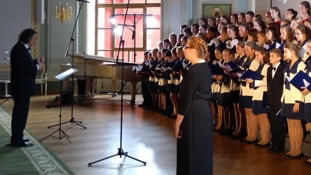 Panis angelicus C. Franсk, Большой детский хор БДХ, Детский хор телевидения и радио Санкт-Петербурга смотреть онлайн