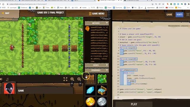 CodeCombat Game Dev 2 Final Project смотреть онлайн