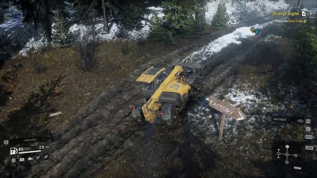 SnowRunner - Strange Signal | Big Salmon Peak Task - Yukon Canada смотреть онлайн