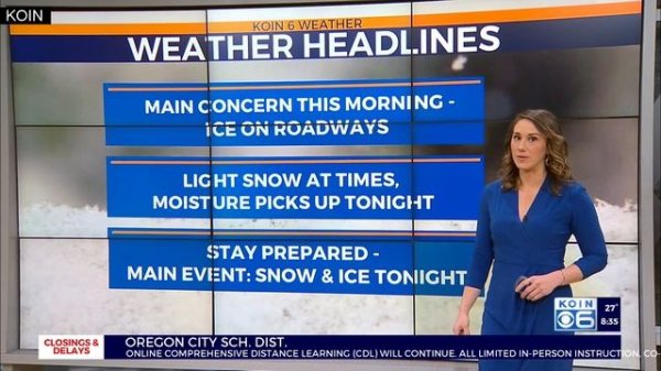 Weather Forecast: Winter weather conditions latest