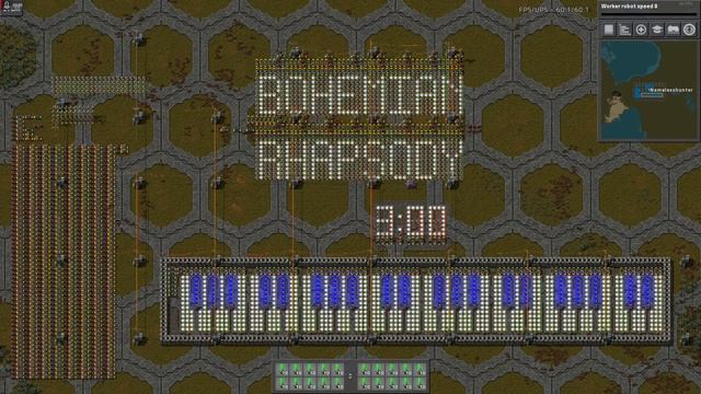 Bohemian Rhapsody FACTORIO MUSIC programmable speakers. no vocals смотреть онлайн