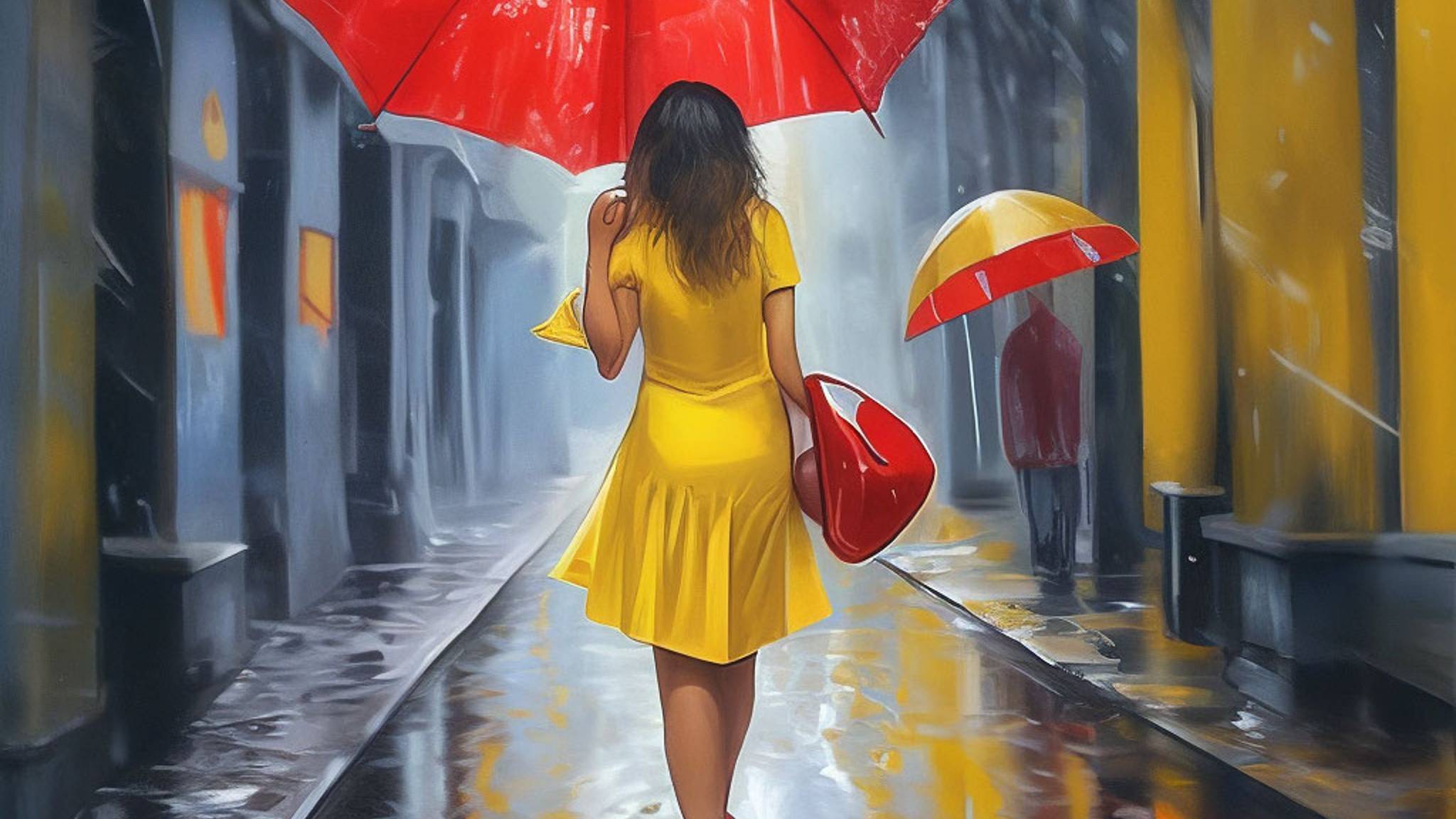 Деячонка в желтом платьице смотреть онлайн