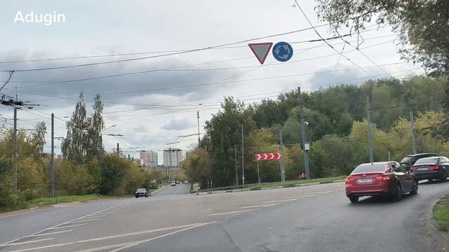Нижний Новгород 🚙 поехали ул. Надежды Сусловой, Генерала Ивлиева и Адмирала Васюнина. смотреть онлайн