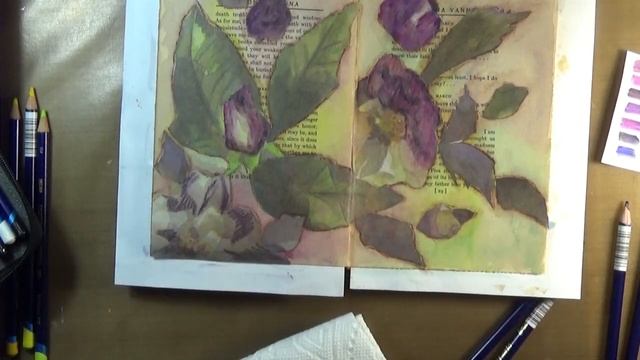 Monna Vanna #7 Altered Book Journal смотреть онлайн