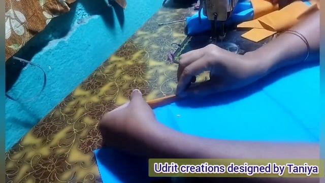 ফ্রক কাটিং ও সেলাই। এলান ফ্রক। Peter pan coller cutting and stitching. A-line frock design. udrit. смотреть онлайн