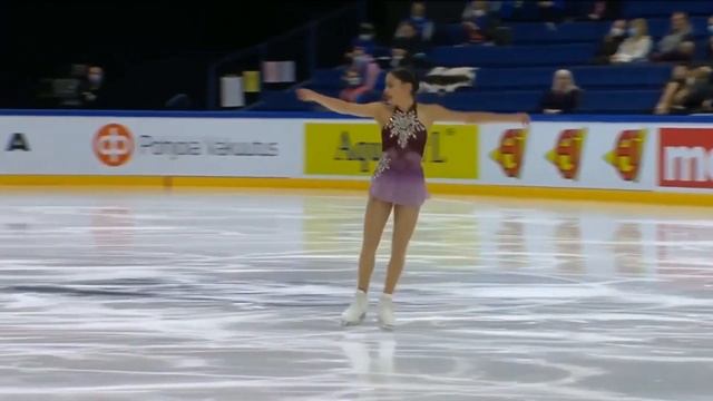 Madeline SCHIZAS SP - Finlandia Trophy 2021 смотреть онлайн