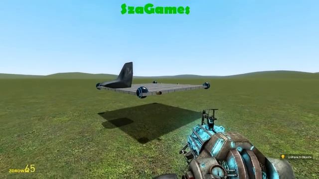 SzaGames - Garry's Mod - Jak zrobic rakiete i samolot [TUTORIAL] смотреть онлайн