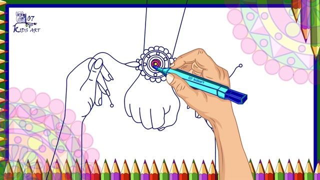 Raksha Bandhan Celebration| #drawing #rakhi #rakshabandhan #viral #drawingforkids #kidsvideo смотреть онлайн