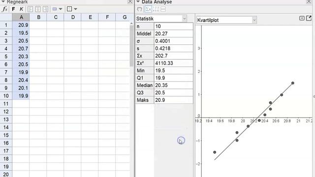 Estimerede værdier +fraktilplot geogebra смотреть онлайн