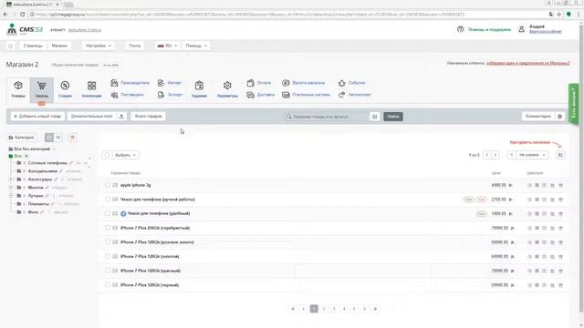 Экспорт CMS.S3 от Мегагрупп.ру смотреть онлайн