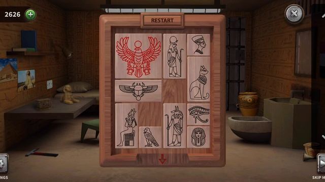 100 doors - escape from prison level 76 Egyptian cell смотреть онлайн