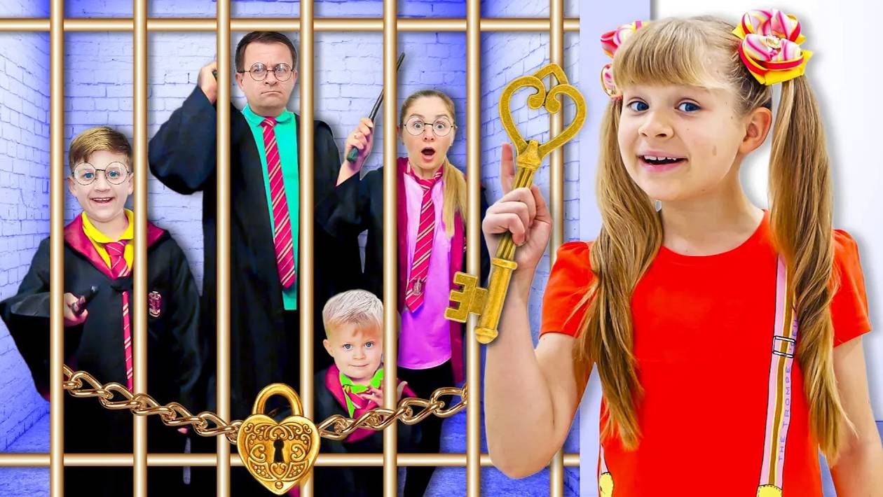 Diana and Roma play Escape Games смотреть онлайн