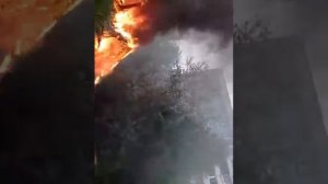 В Хабаровске сгорел дом ЖЕСТЬ!!!!