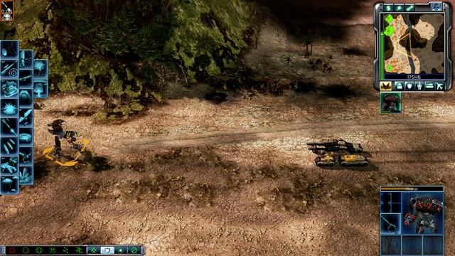 C&C 3: Tiberium Wars: upgrade Railguns Mammoth Mk. III Tank versus non-upgrade Avatar смотреть онлайн