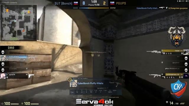 СПБГУТ vs ПГУПС игра 1 смотреть онлайн