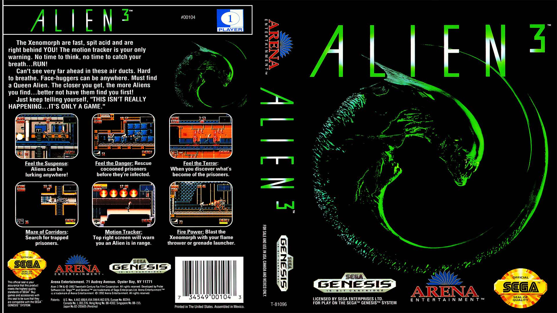 Sega MD: Alien 3 (rus) longplay [38] смотреть онлайн