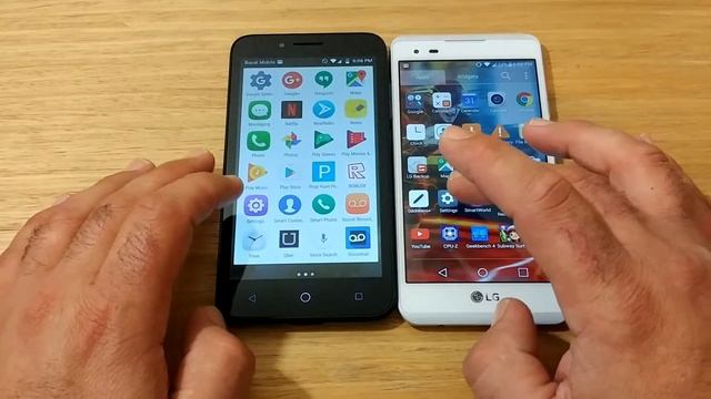 LG Tribute HD vs Alcatel One Touch Conquest speed test смотреть онлайн