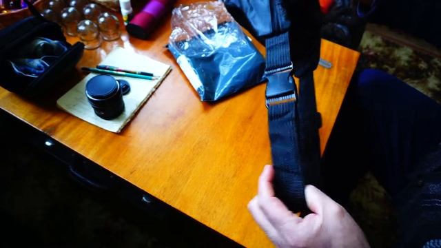 Посылка из Китая. Сумка кожаная на пояс. смотреть онлайн