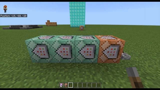 How to use chain command block in Minecraft BE смотреть онлайн