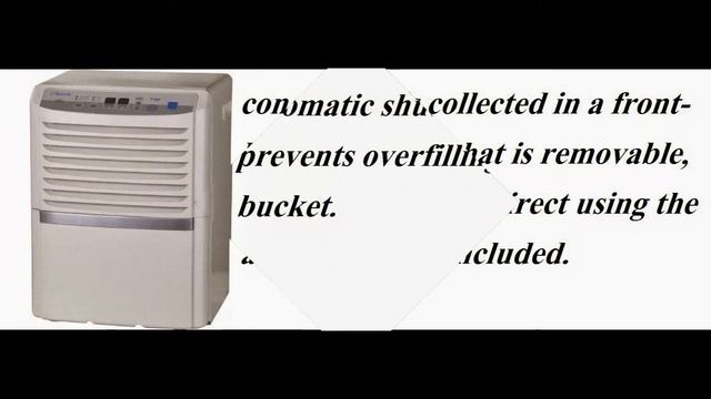 Comfort-Aire 65 Pint Dehumidifier Complete Review смотреть онлайн