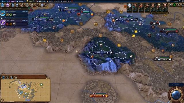 LP Civ VI America, Part 7 смотреть онлайн