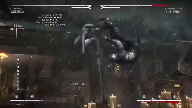 Mortal Kombat X | Milena Etheral Combo | 27% смотреть онлайн