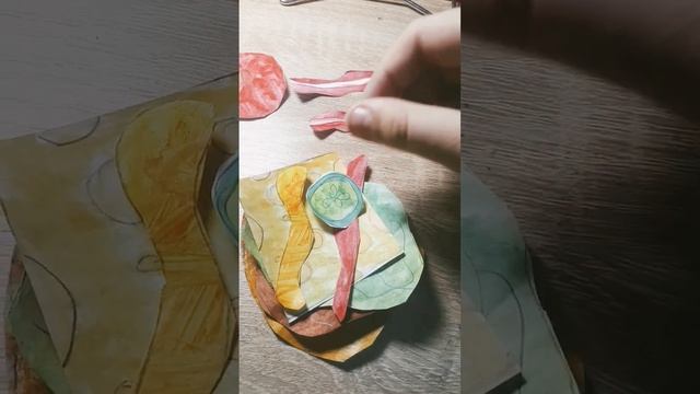 бумажная кухня бумажный бургер смотреть онлайн