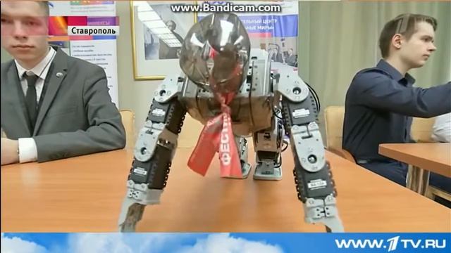 РОССИЯ 26 01 2016 ФАНТАСТИКА СТАЛА РЕАЛЬНОСТЬЮ СТУДЕНТЫ СКФУ ИЗОБРЕТАЮТ РОБОТОВ смотреть онлайн