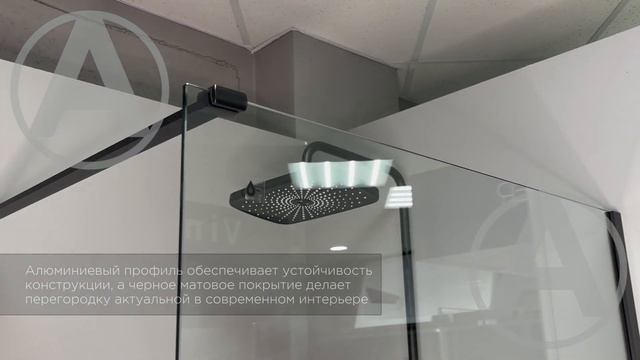 Душевая перегородка Vincea Walk In VSW-4HR100CL смотреть онлайн
