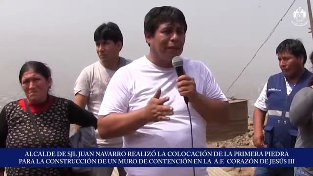 COLOCACIÓN DE PRIMERA PIEDRA MURO DE CONTENCION A F CORAZON DE JESUS III смотреть онлайн