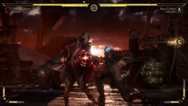 Mortal Kombat 11 - Blizzard King Sub Zero Vs Vampire Raiden (Very Hard) смотреть онлайн