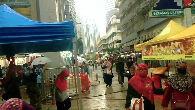 Bazar Aidilfitri KL & Pasar Malam Lorong Tuanku Abdul Rahman смотреть онлайн