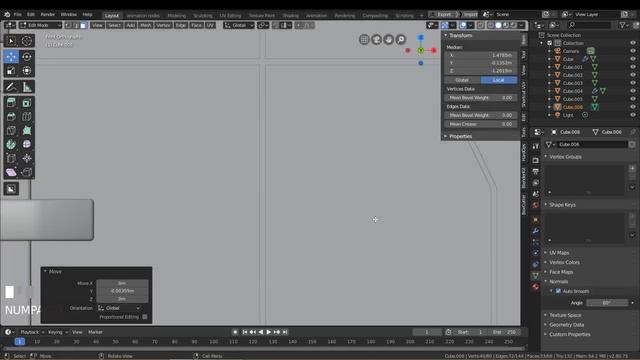 Modeling sci fi door blender 2.8 timelapse. смотреть онлайн