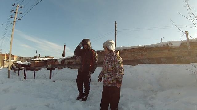 Купание в снегу смотреть онлайн