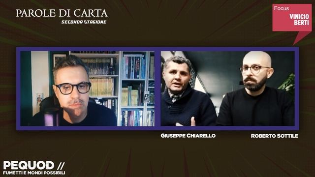 VINICIO BERTI ~ L'arte a fumetti con Roberto Sottile e Giuseppe Chiarello смотреть онлайн