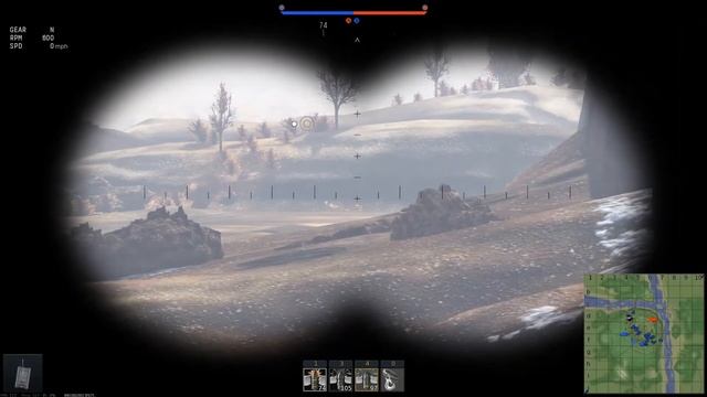 War Thunder - M6A1 Realistic Battle (Steam F2P Weekend Ep.81) смотреть онлайн