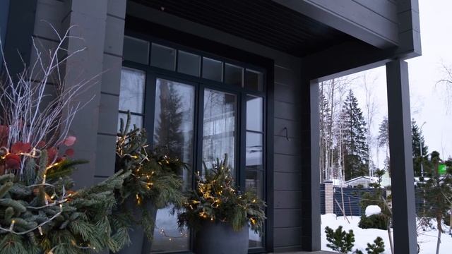 Двухэтажный дом из клееного бруса 275 м.кв смотреть онлайн