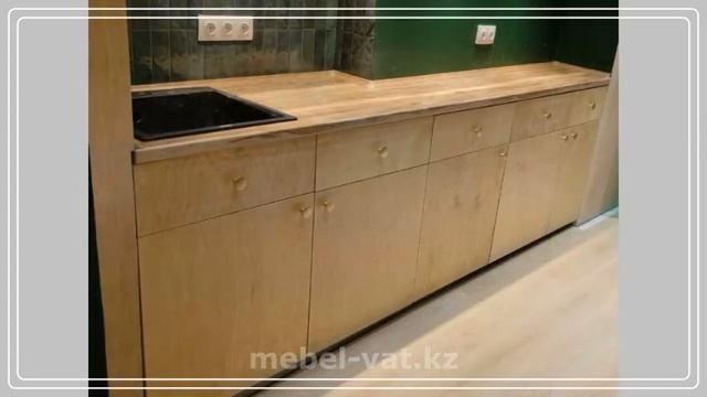 Кухни без верха - 16 фото 9 кухонных гарнитуров без верхних шкафов - Мебель на заказ в Алматы смотреть онлайн