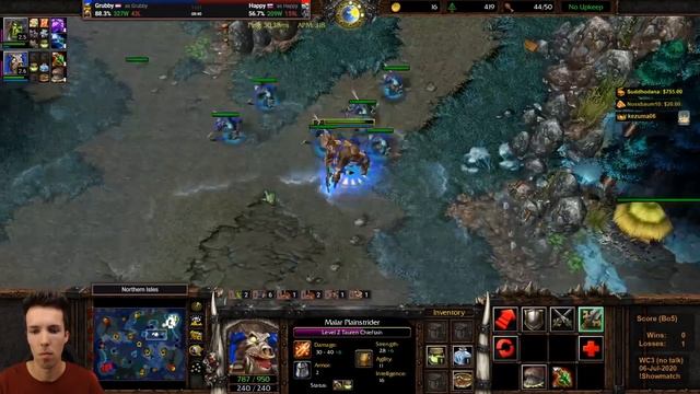 GRUBBY vs HAPPY | LEGENDARY SHOWMATCH - P.1 смотреть онлайн