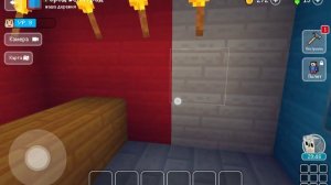 построил красное белое и аптеку в блок крафт 3д