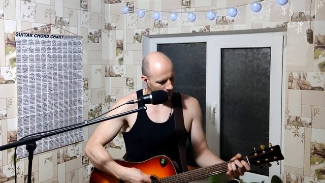 Стук. Cover под гитару. КИНО. В. Цой. смотреть онлайн