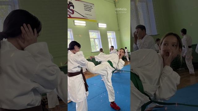 Девушки СК Каратэ Шотокан «АСЫ» на семинаре.