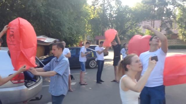 Съезд Гвардии МММ, день второй. Запуск небесных фонариков смотреть онлайн