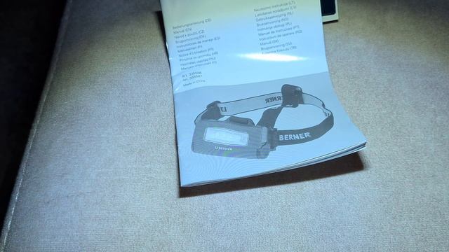 Latarka czołowa Berner Headlight 2 in 1 смотреть онлайн