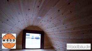 Арочный кемпинговый дом